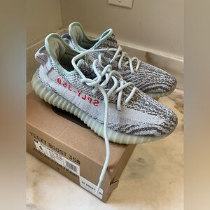 Adidas Yeezy Boost 350 V2 Gray and White Sneakers